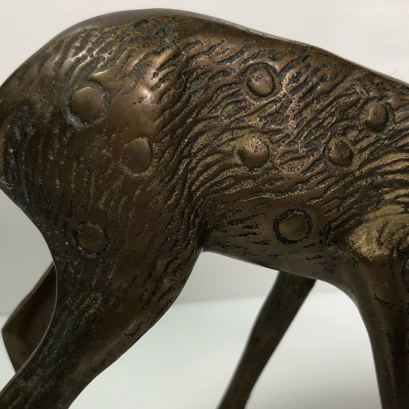Vintage decorative brass deer 🦌 figurine - Picture 6 of 15